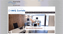 Desktop Screenshot of cmqzurriola.com